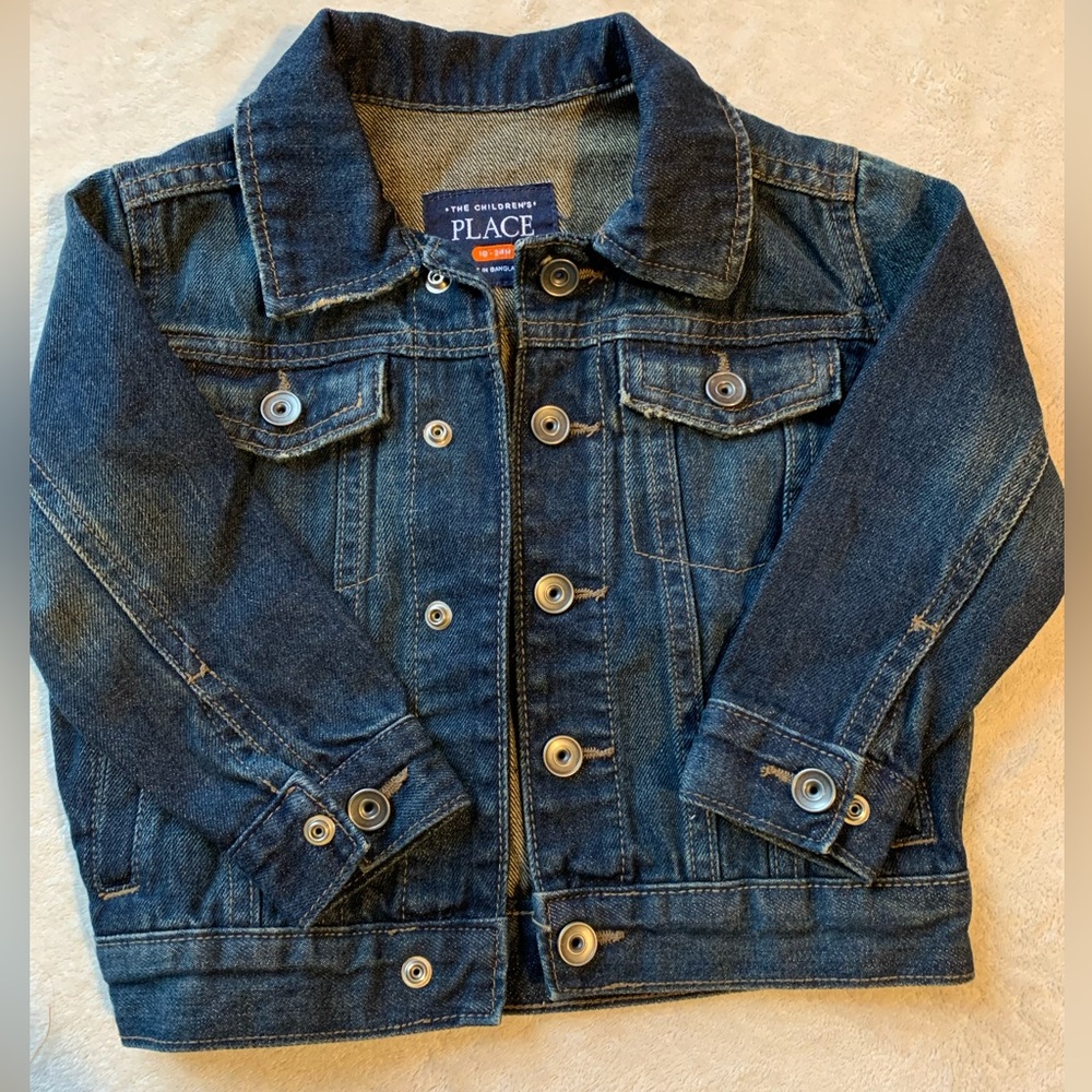 The Children’s Place Jeans Jacket size 18-24 Months